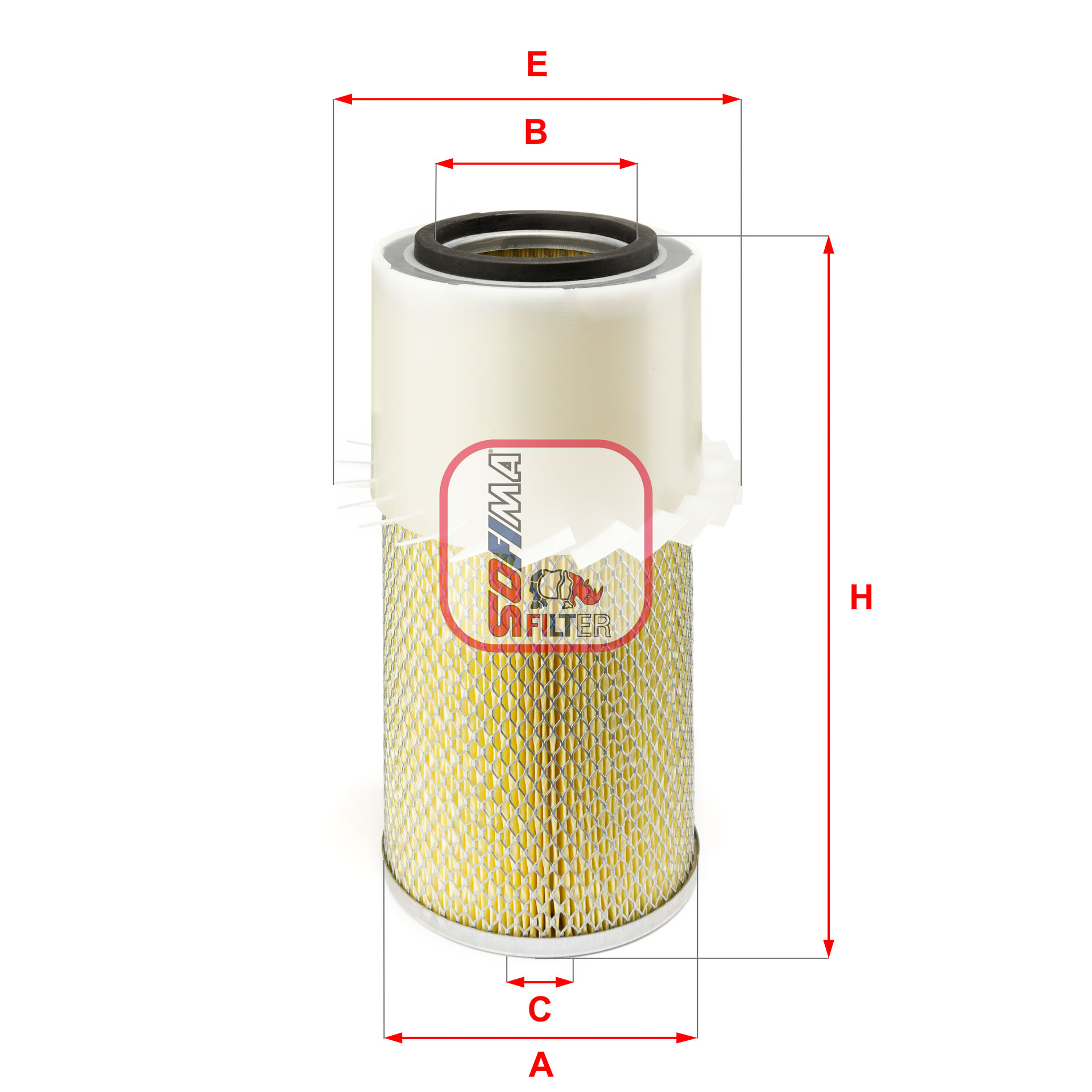 Luchtfilter Sofima S 8950 A
