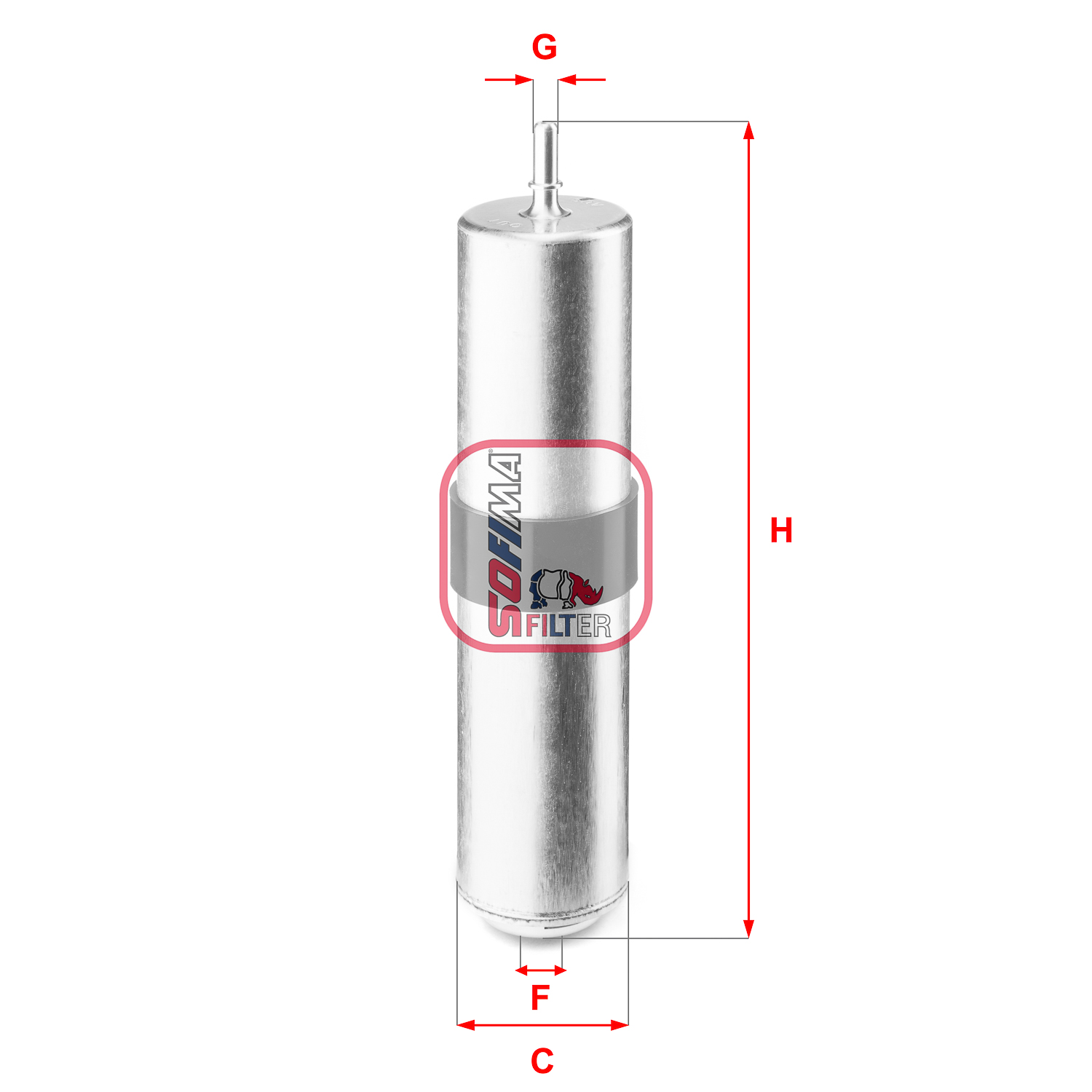 Brandstoffilter Sofima S 9261 B