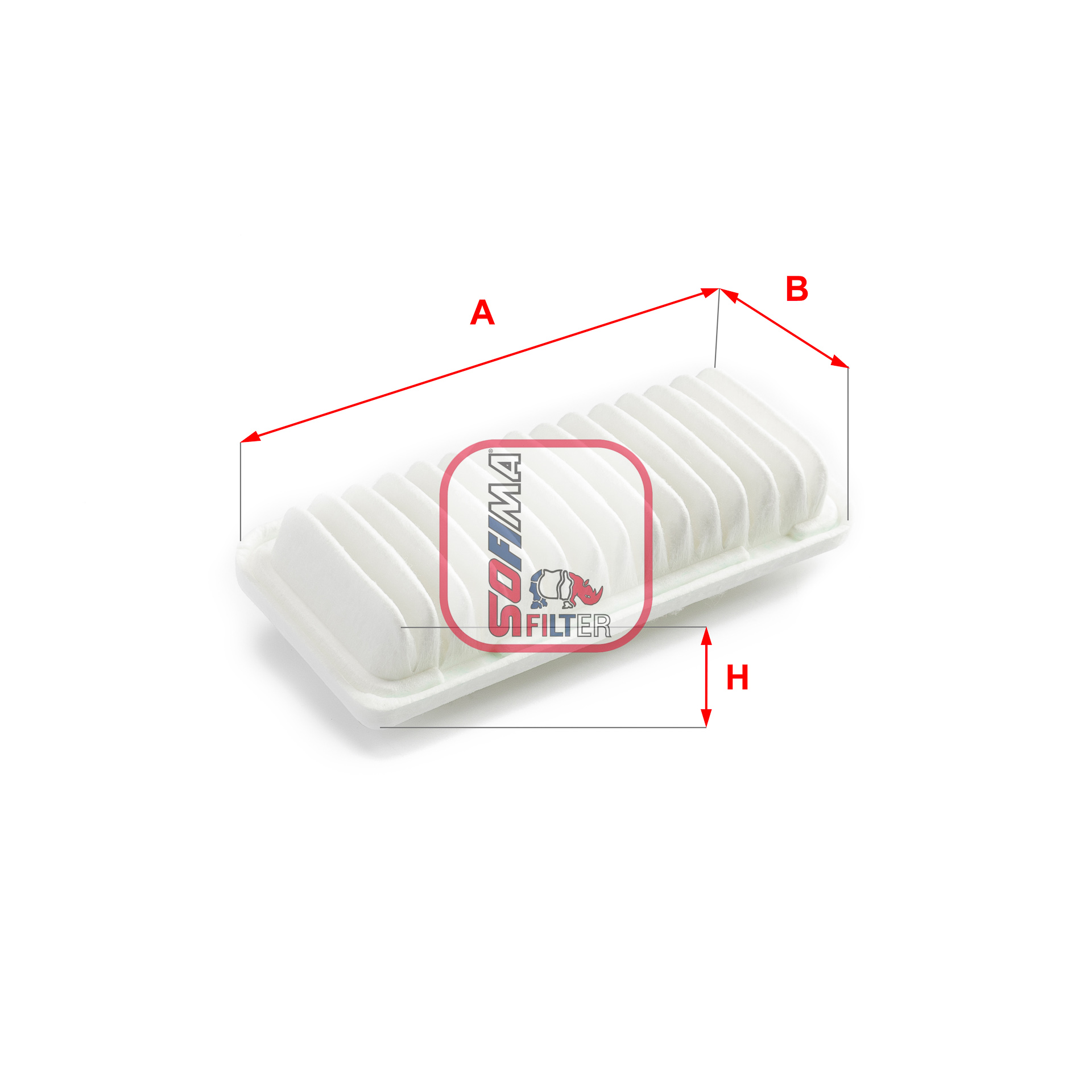 Luchtfilter Sofima S 9602 A