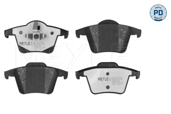 Meyle Remblokkenset, schijfrem 025 240 1118/PD
