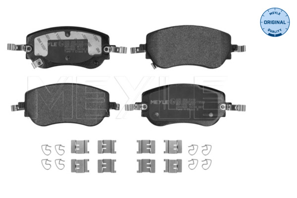 Remblokkenset, schijfrem Meyle 025 264 5119