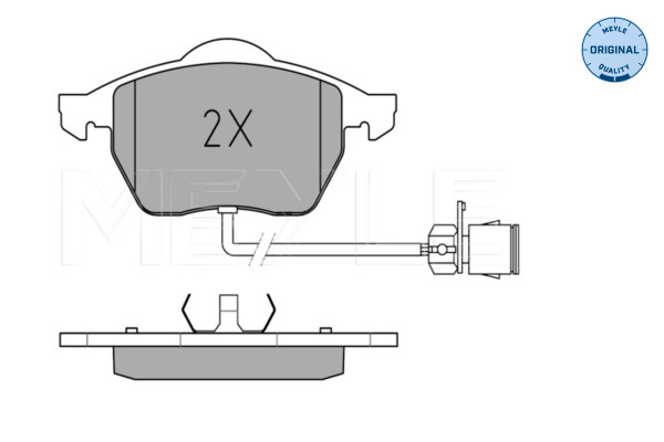 Meyle Remblokset 025 206 7619/W