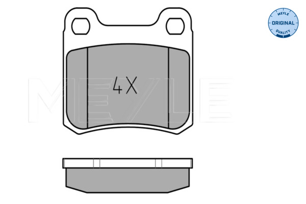 Meyle Remblokset 025 206 8713