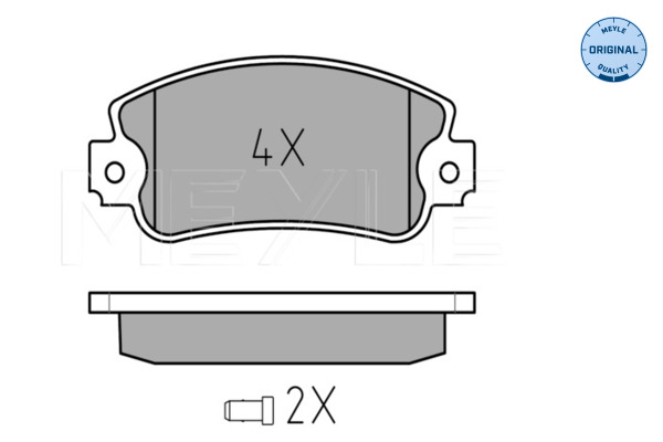 Meyle Remblokset 025 209 5018/W