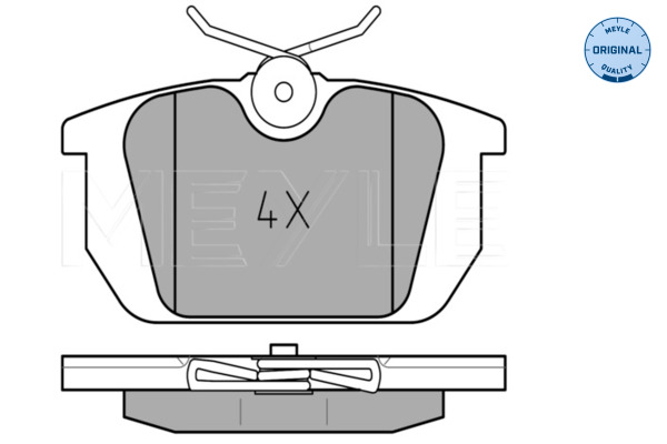 Meyle Remblokset 025 211 0314