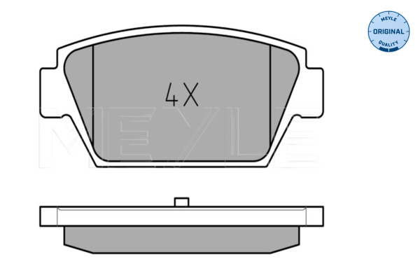 Meyle Remblokset 025 211 2514