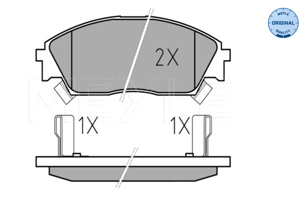 Remblokset Meyle 025 213 2215/W