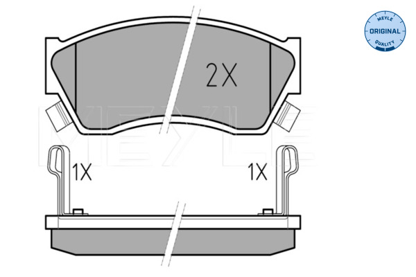 Meyle Remblokset 025 213 3314/W