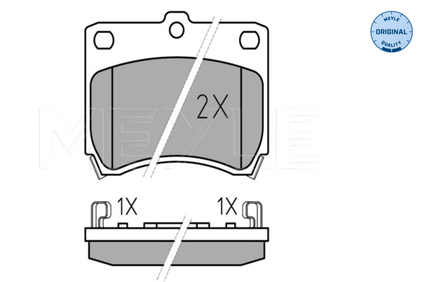 Meyle Remblokset 025 213 5514/W