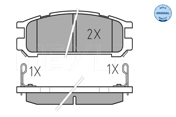 Meyle Remblokset 025 217 0315/W