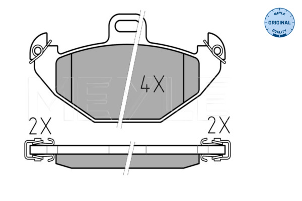 Meyle Remblokset 025 219 6514