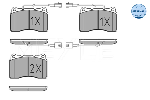 Meyle Remblokset 025 230 9216/W