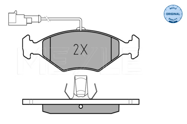 Meyle Remblokset 025 232 2018/W