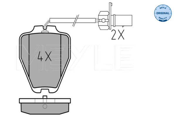 Meyle Remblokset 025 232 8017/W