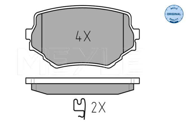 Meyle Remblokset 025 233 1414/W