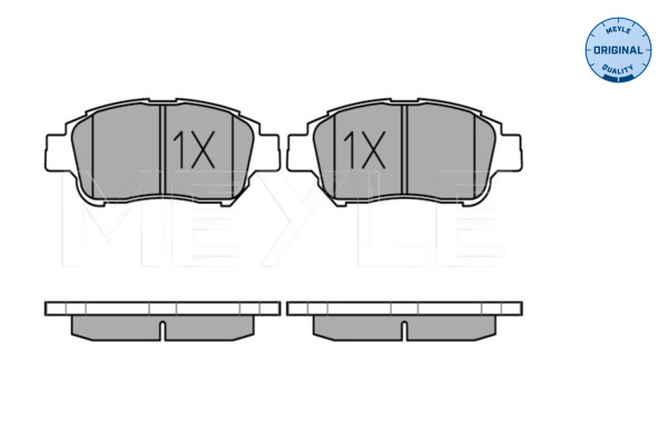 Meyle Remblokset 025 233 4816/W