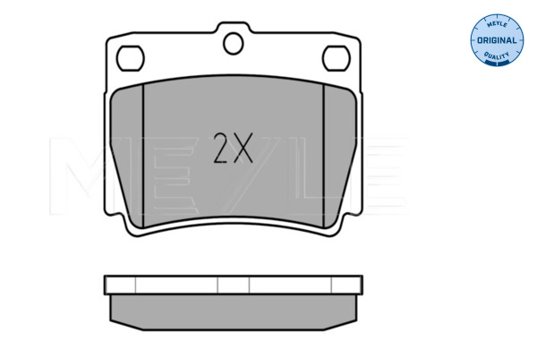 Meyle Remblokset 025 235 9315/W