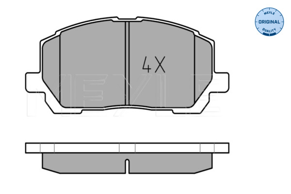 Meyle Remblokset 025 237 0317/W