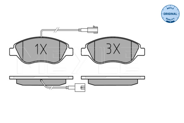 Meyle Remblokset 025 237 1218/W