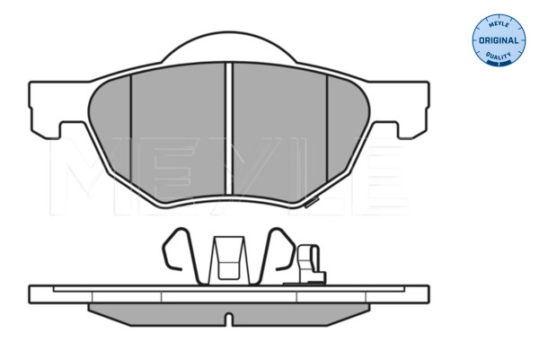 Meyle Remblokset 025 237 2017/W