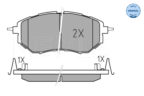 Meyle Remblokset 025 242 2218/W