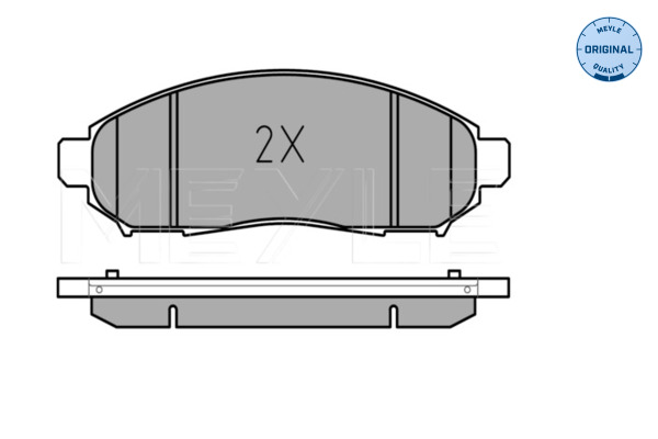 Meyle Remblokset 025 242 2716/W