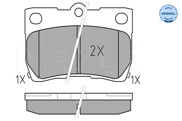 Meyle Remblokset 025 243 2315/W