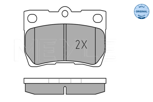 Meyle Remblokset 025 243 2315/W