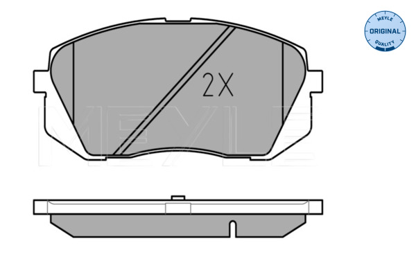 Meyle Remblokset 025 245 0116/W