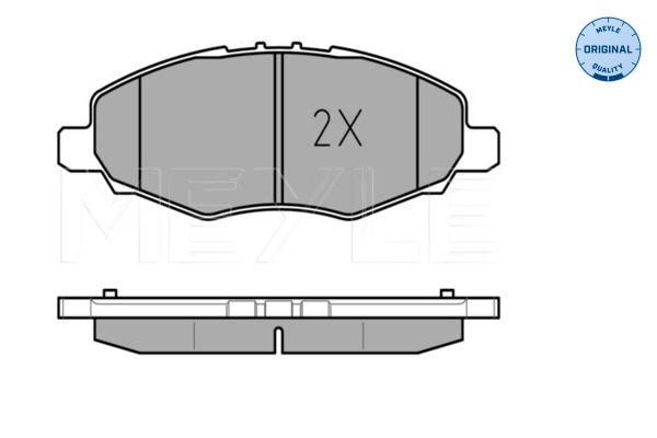 Meyle Remblokset 025 245 2316/W