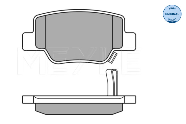 Meyle Remblokset 025 249 2616/W