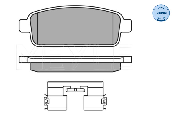 Meyle Remblokset 025 250 9616/W