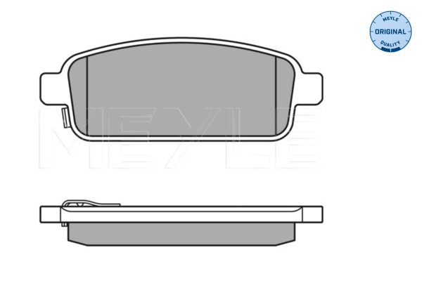 Meyle Remblokset 025 250 9616/W