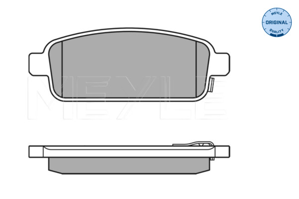 Meyle Remblokset 025 250 9616/W
