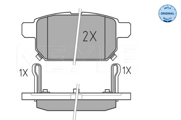 Meyle Remblokset 025 252 5814/W
