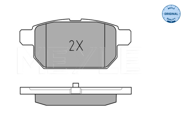 Meyle Remblokset 025 252 5814/W