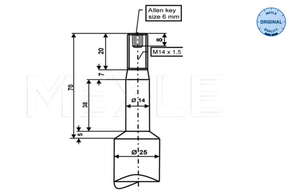 Meyle Schokdemper 326 624 0002