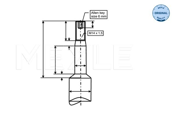 Meyle Schokdemper 326 624 0006