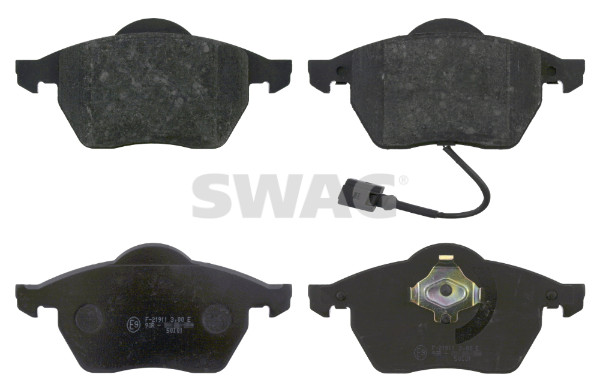 Remblokkenset, schijfrem Swag 30 91 6334