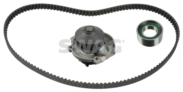 Distributieriem kit inclusief waterpomp Swag 33 10 1638