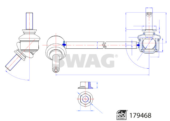 Swag Stabilisatorstang 33 10 4922