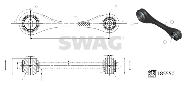 Swag Draagarm 33 10 9966