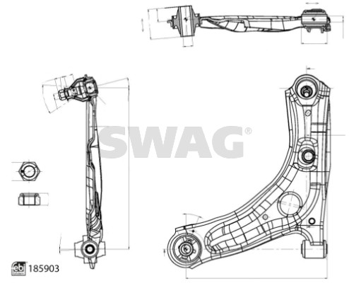 Draagarm Swag 33 11 0144