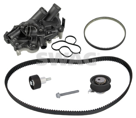 Waterpomp + distributieriem set Swag 33 11 1438