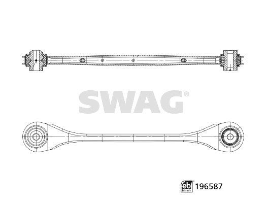 Draagarm, wielophanging Swag 33 11 2252