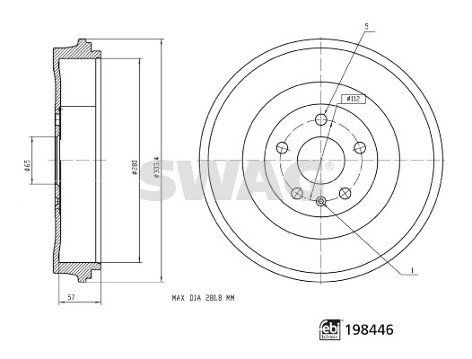 Remtrommel Swag 33 11 3022