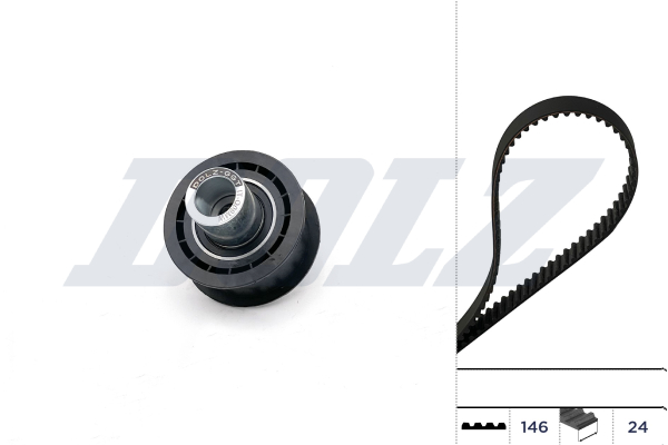 Distributieriem kit Dolz SKD020