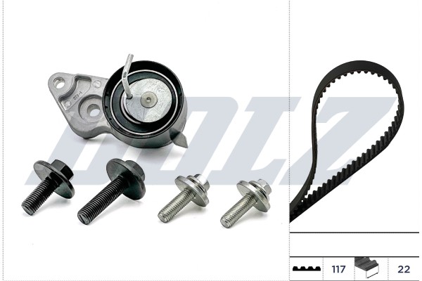 Distributieriem kit Dolz SKD127