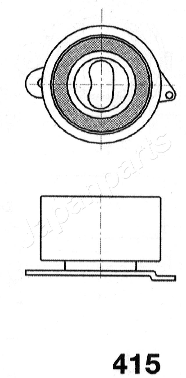 Japanparts Geleiderol distributieriem BE-415