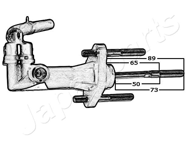 Japanparts Hoofdkoppelingscilinder FR-K18